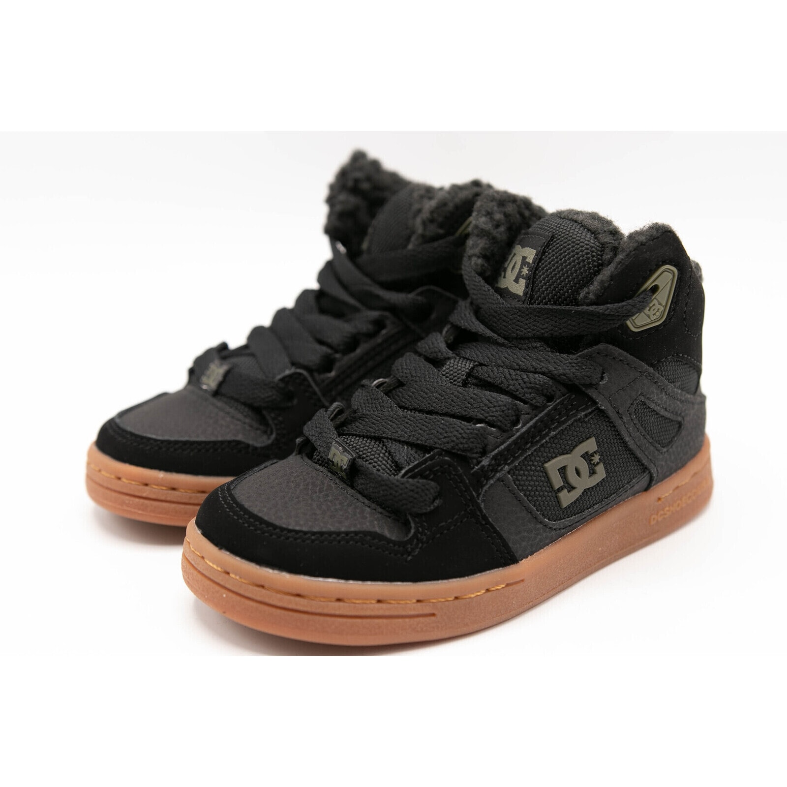 Ghete copii DC Shoes Pure High Top Wnt, Negru, 28
