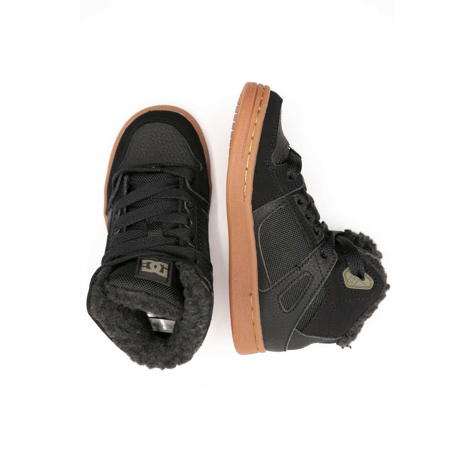 Ghete copii DC Shoes Pure High Top Wnt, Negru, 28