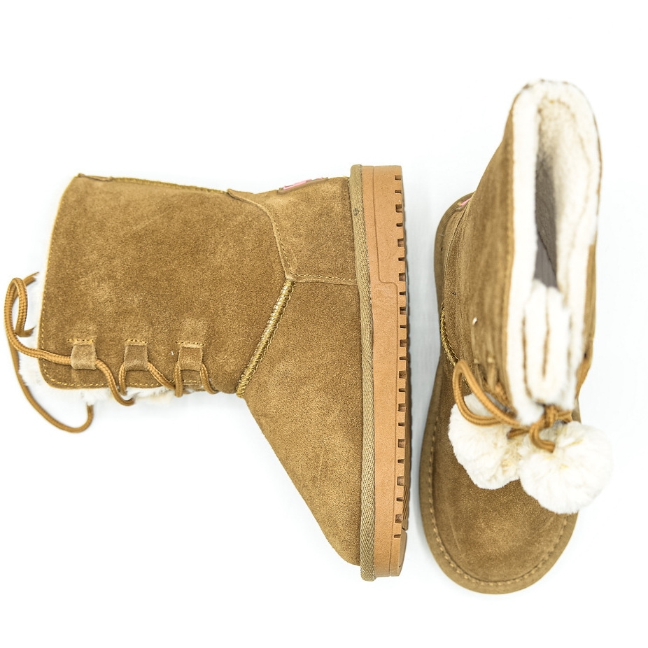 Ghete copii Pepe Jeans Diss Plush, Maro, 33