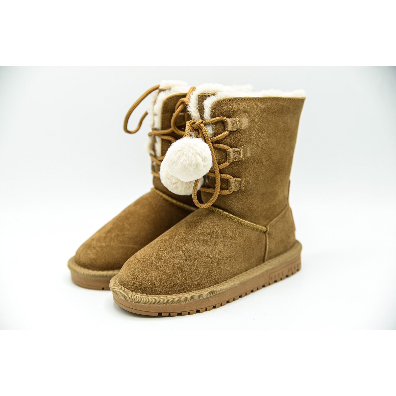Ghete copii Pepe Jeans Diss Plush, Maro, 33