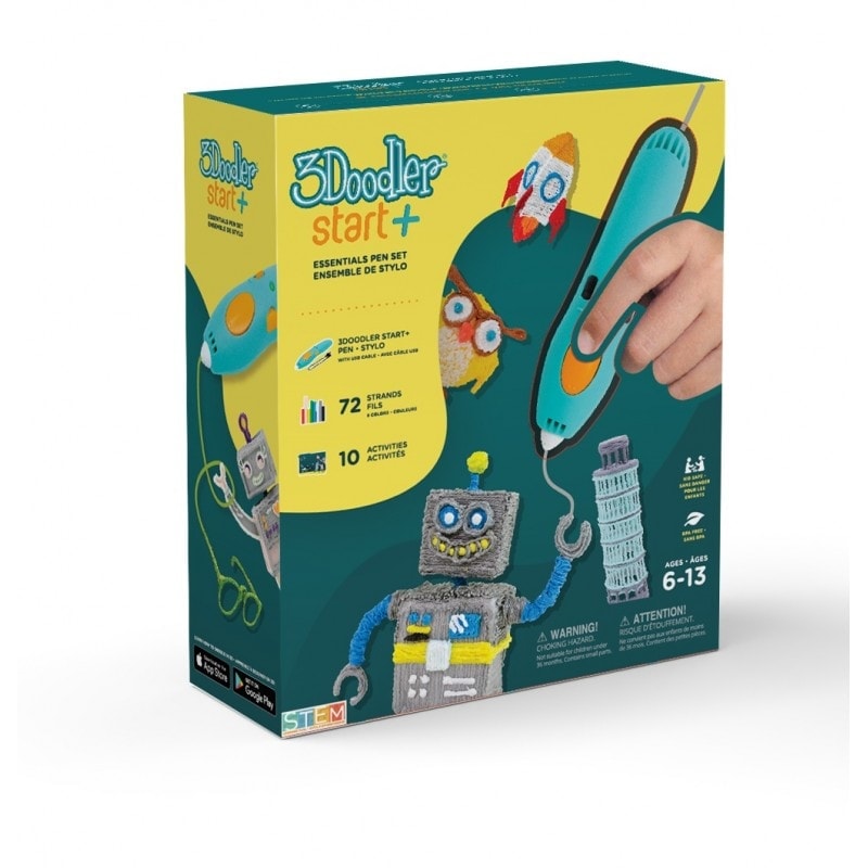 Creion 3D 3Doodler Start+ pentru copii 6+