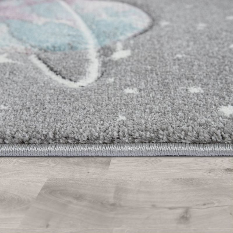 Covor copii model 11815, polipropilena, 200 x 290 cm, gri