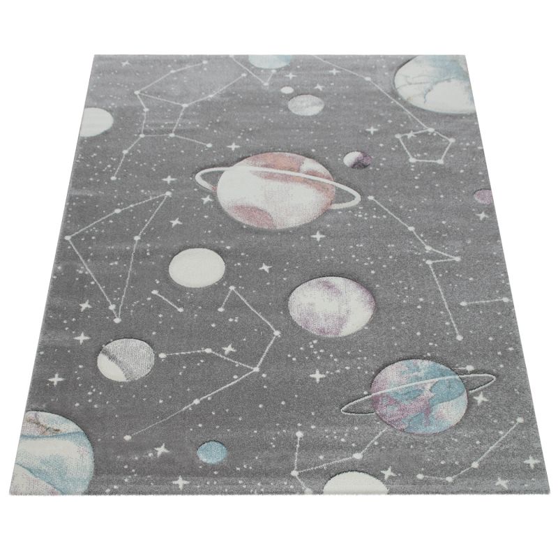 Covor copii model 11815, polipropilena, 200 x 290 cm, gri