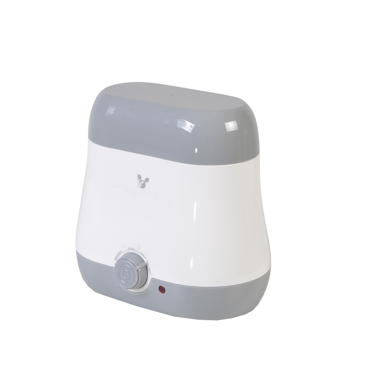 Incalzitor biberoane si mancare copii NOVOKIDS BabyDuo, Capacitate 2 biberoane, Functie sterilizare suzete si obiecte mici, Putere 150W, Alb cu Gri