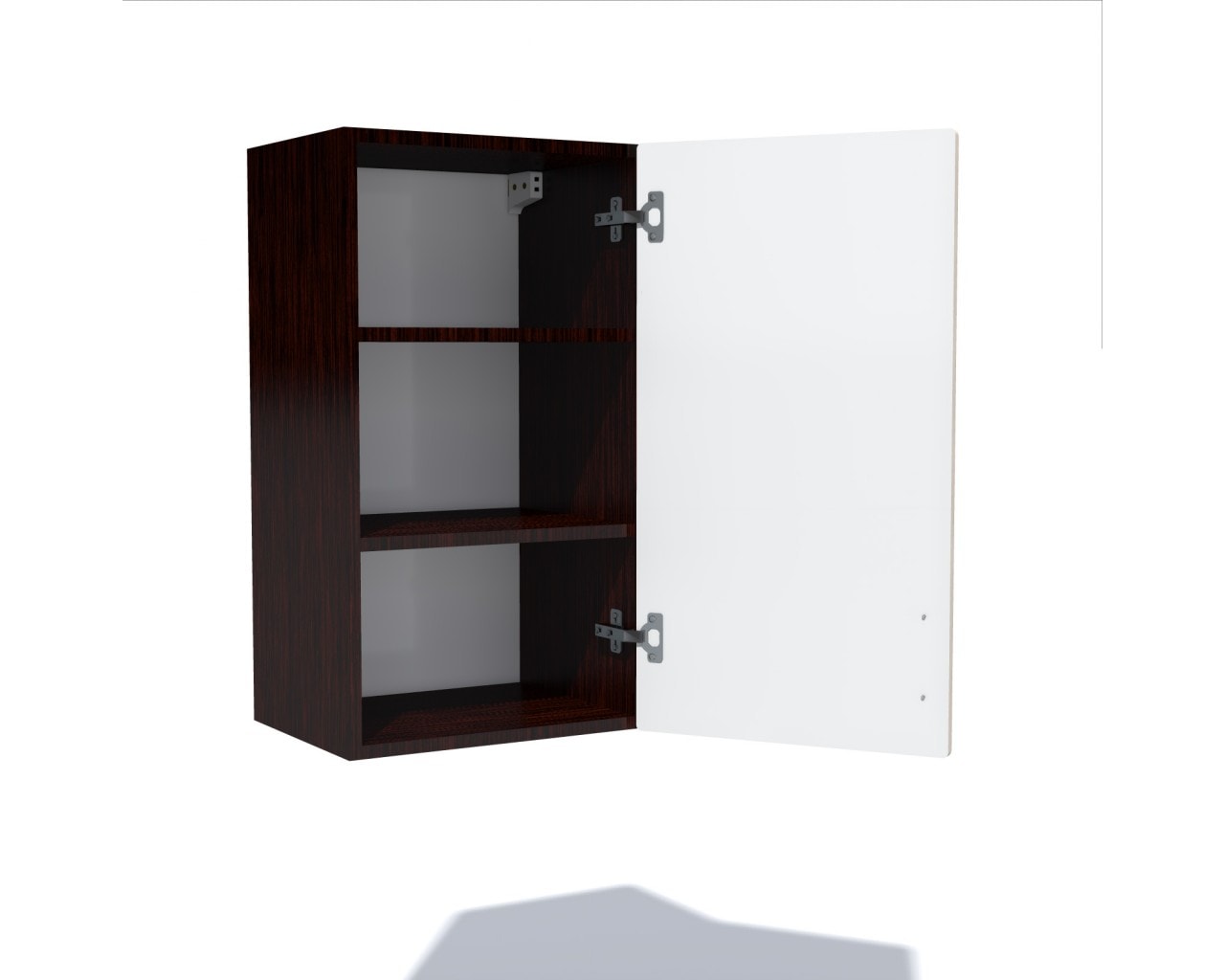 Dulap bucatarie Zebra, MDF, 40 x 30.7 x 72 cm, bej-wenge