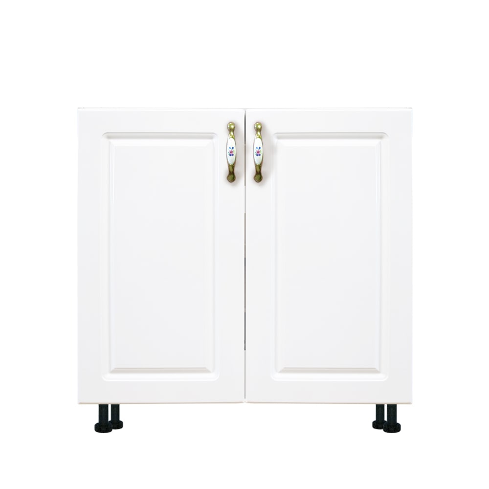Dulap bucatarie Zebra, MDF, 80 x 50 x 82 cm, alb