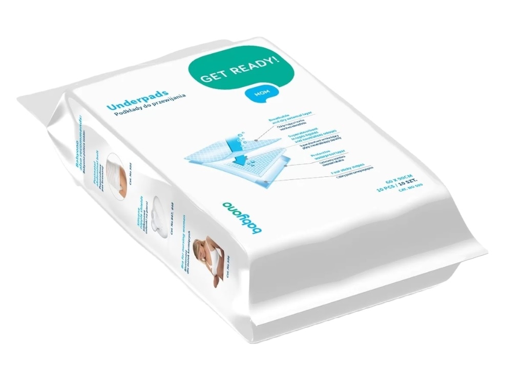 Protectii impermeabile Baby Ono 60x90 cm, de unica folosinta, 10 buc