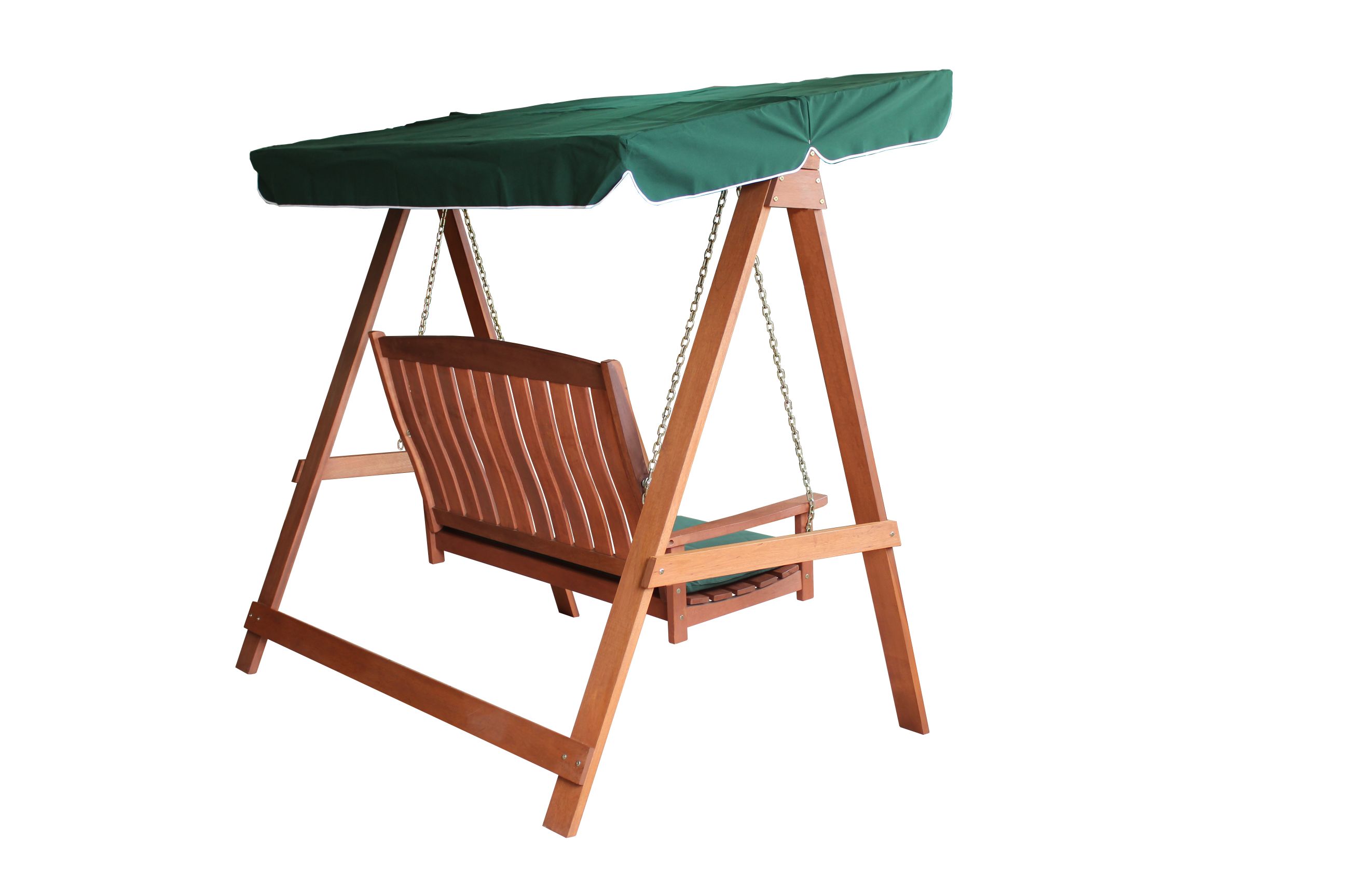 Balansoar lemn Sole, 2 locuri, perna inclusa, H178.5 x L166 x A117.5 cm