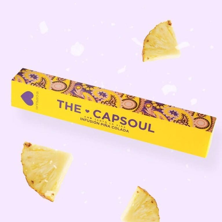 Ceai capsule THE CAP SOUL Pina Colada compatibile Nespresso, 10 capsule, 25g