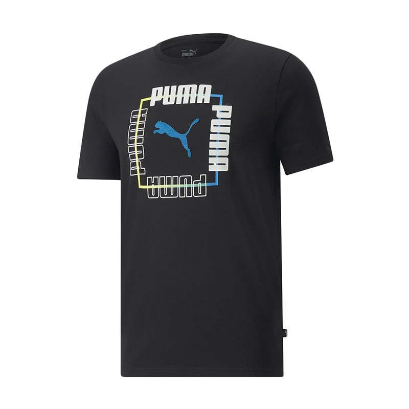 Tricou Puma Box Logo Negru S
