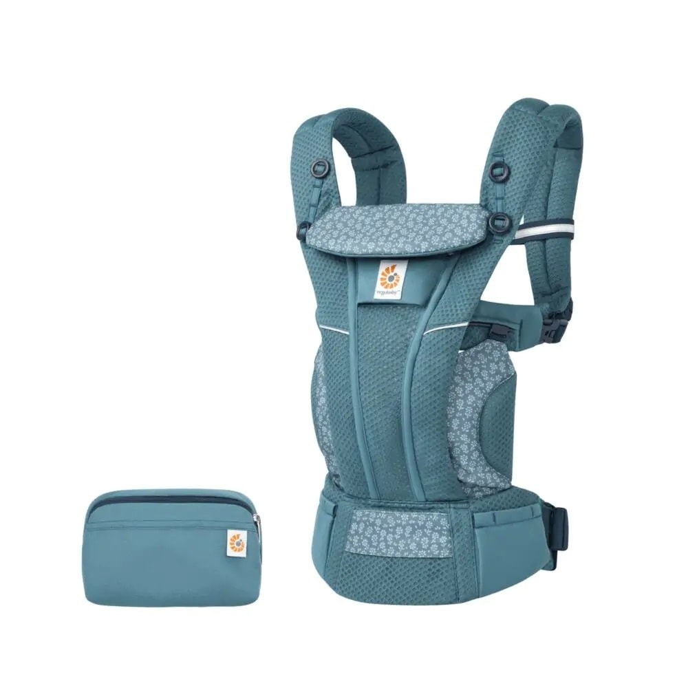 Marsupiu OMNI Breeze Twilight Blue Daisies Ergobaby