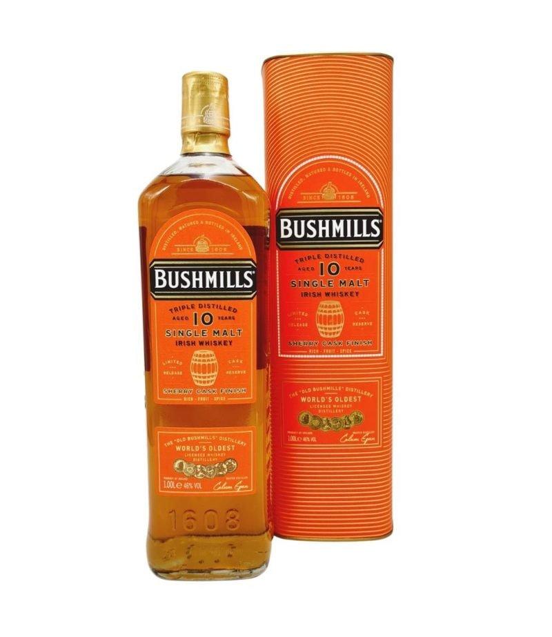 Whiskey Bushmill's, Sherry Cask 46%, 10YO, Cutie, 1l 