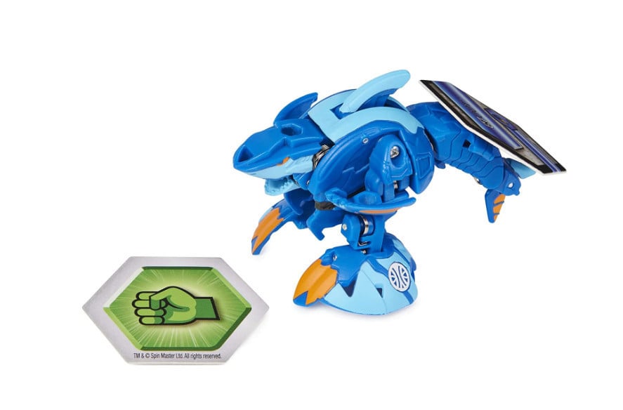 Figurina Bakugan Geogan Rising - Sharktar Ultra, Albastru