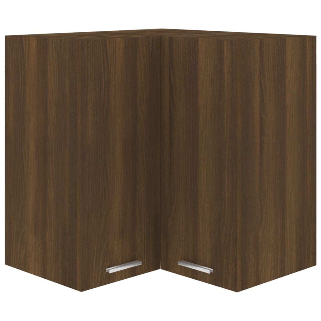 Dulap bucatarie VidaXL, lemn, 57 x 57 x 60 cm, stejar maro