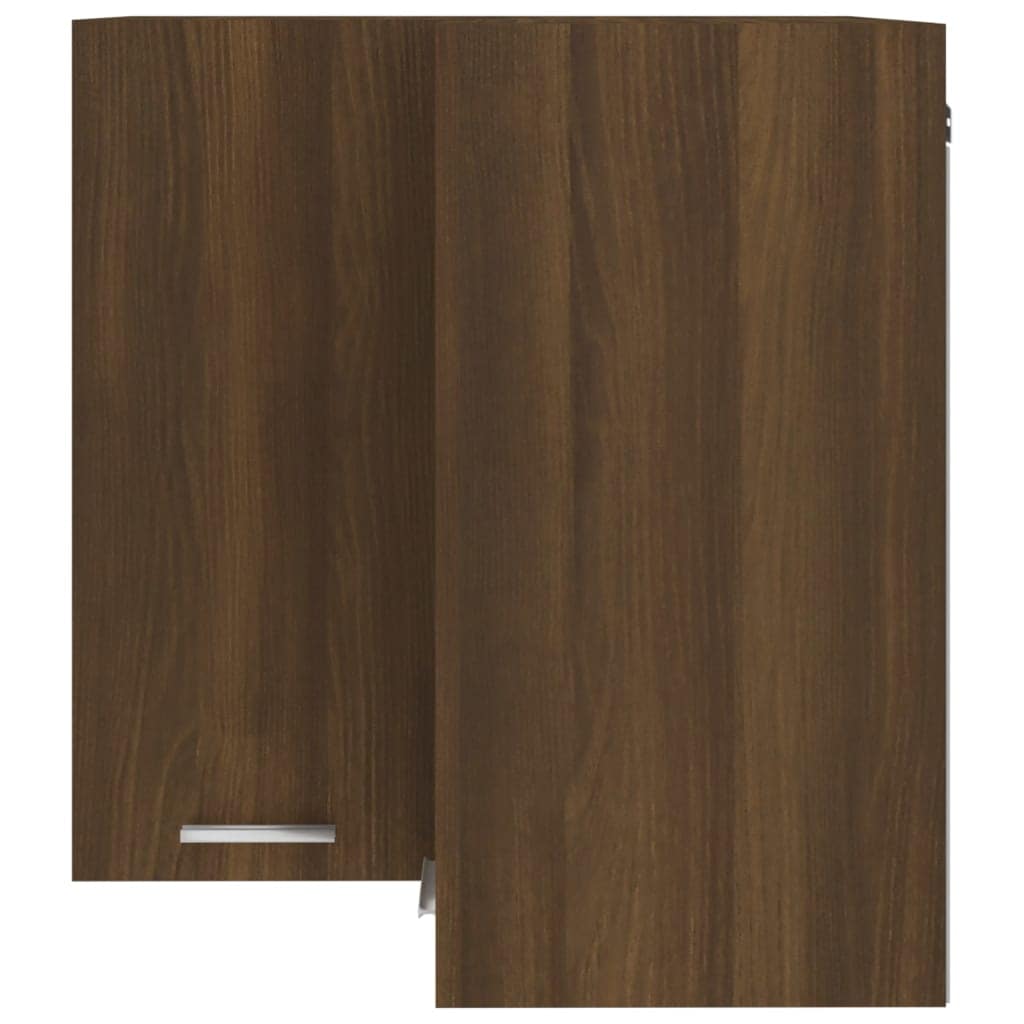 Dulap bucatarie VidaXL, lemn, 57 x 57 x 60 cm, stejar maro