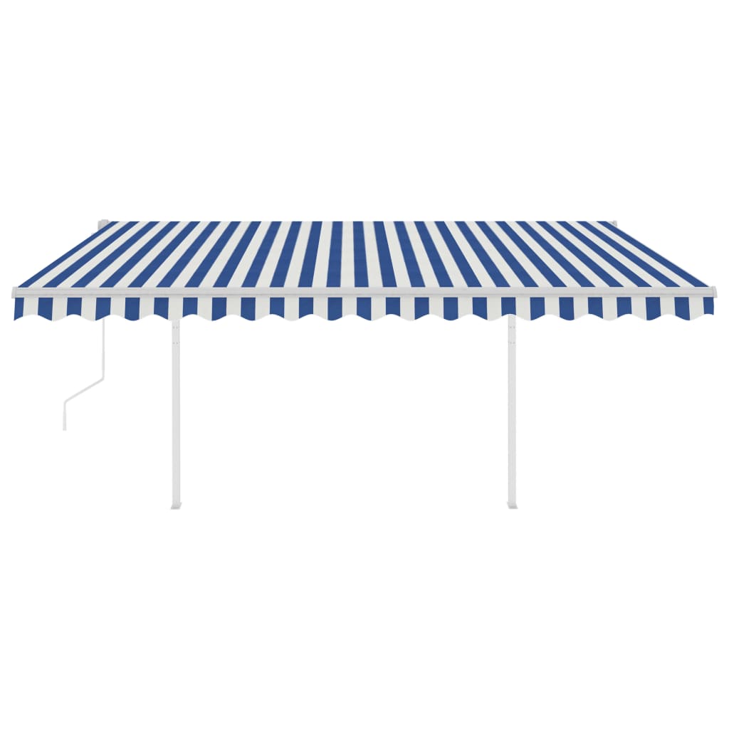 Copertina automata, senzor vant&LED, albastru/alb, 4,5x3,5 cm, sol-3070051