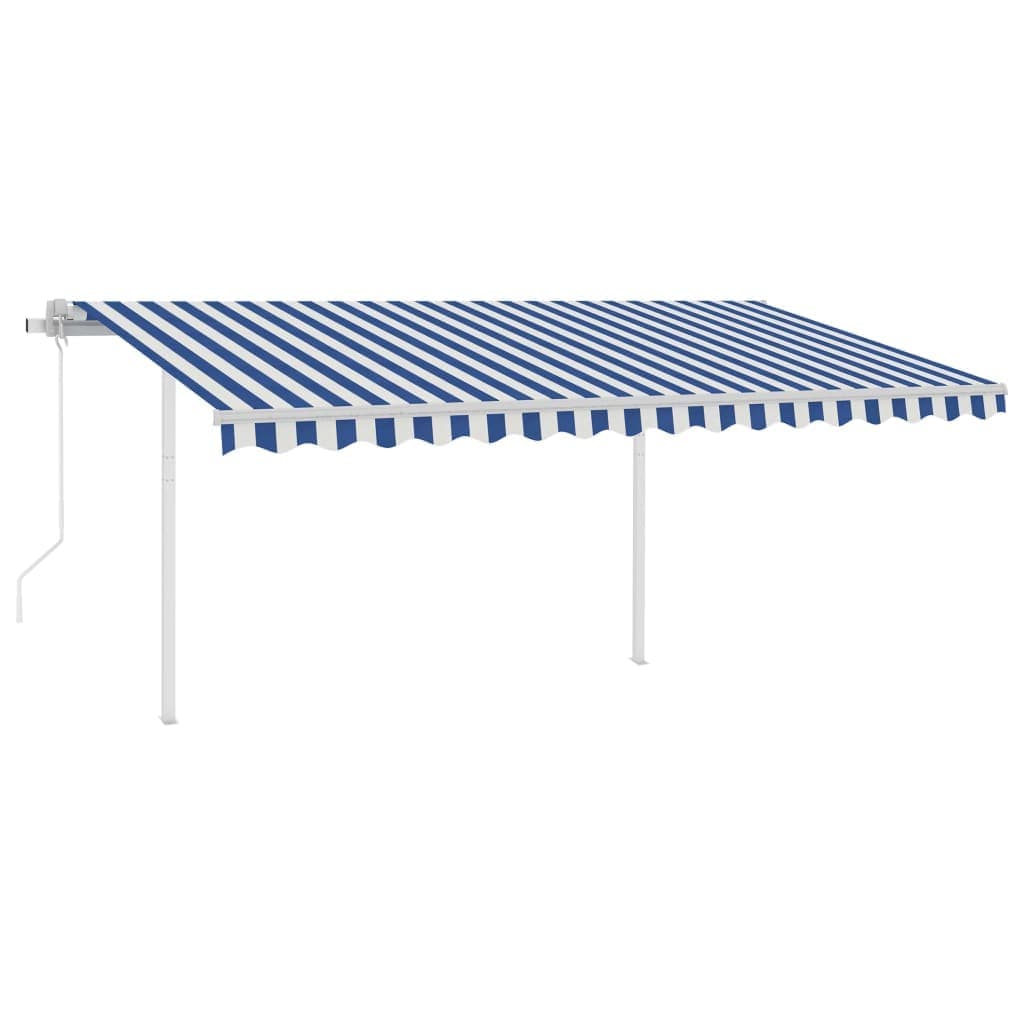 Copertina automata, senzor vant&LED, albastru/alb, 4,5x3,5 cm, sol-3070051
