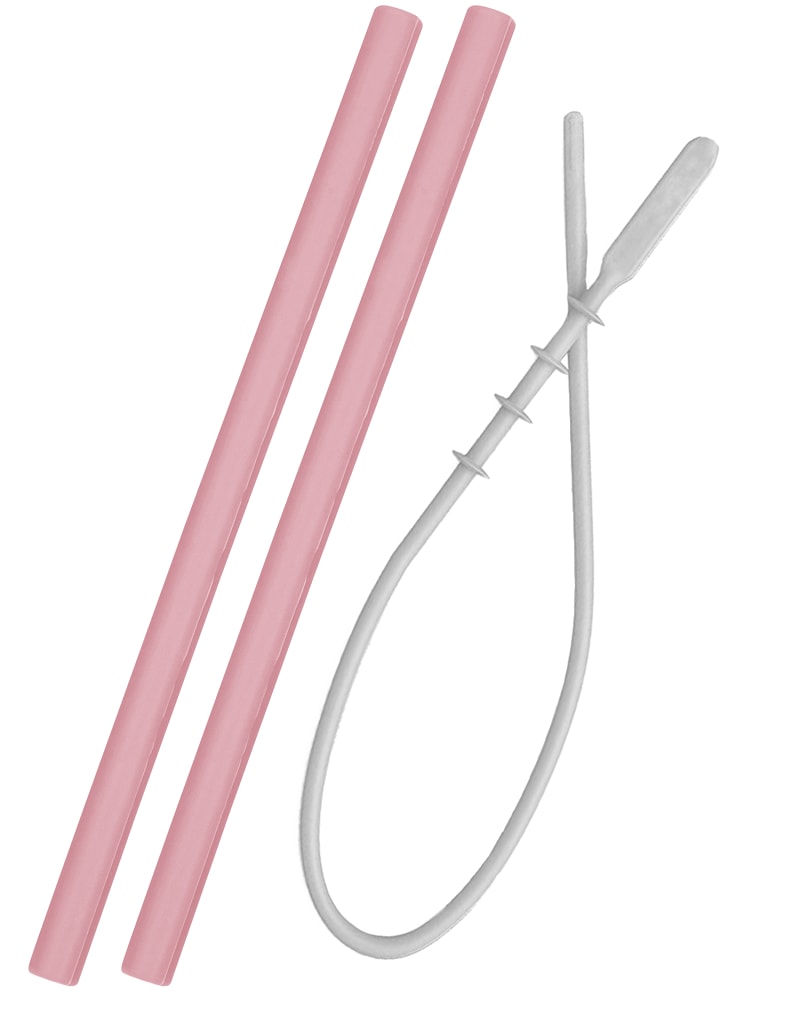 Set Paie Si Perie Minikoioi, 100% Premium Silicone  Pinky Pink