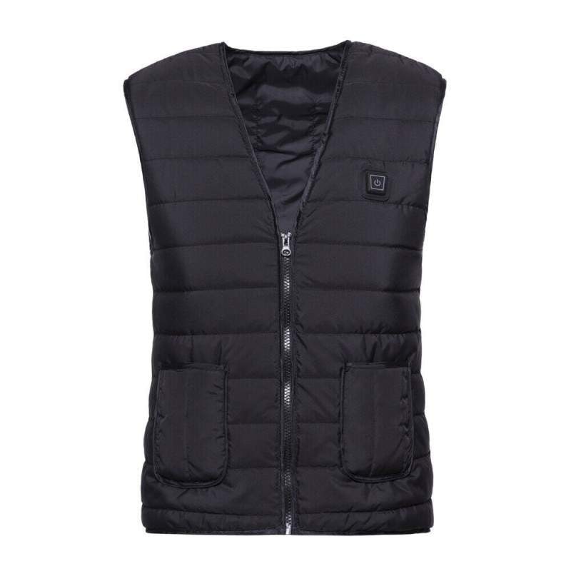 Vesta SIKS cu Caldura, USB, fara Acumulator, Negru, Marimea M