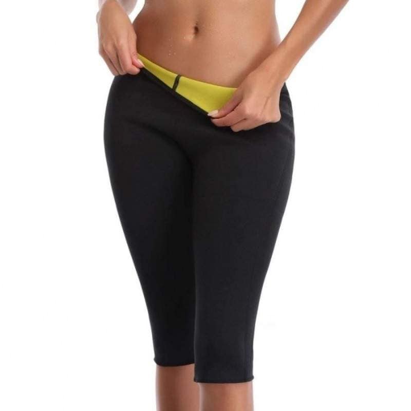 Colanti sport SIKS pentru slabit, ajuta la tonifierea muschilor, negru, marimea 38