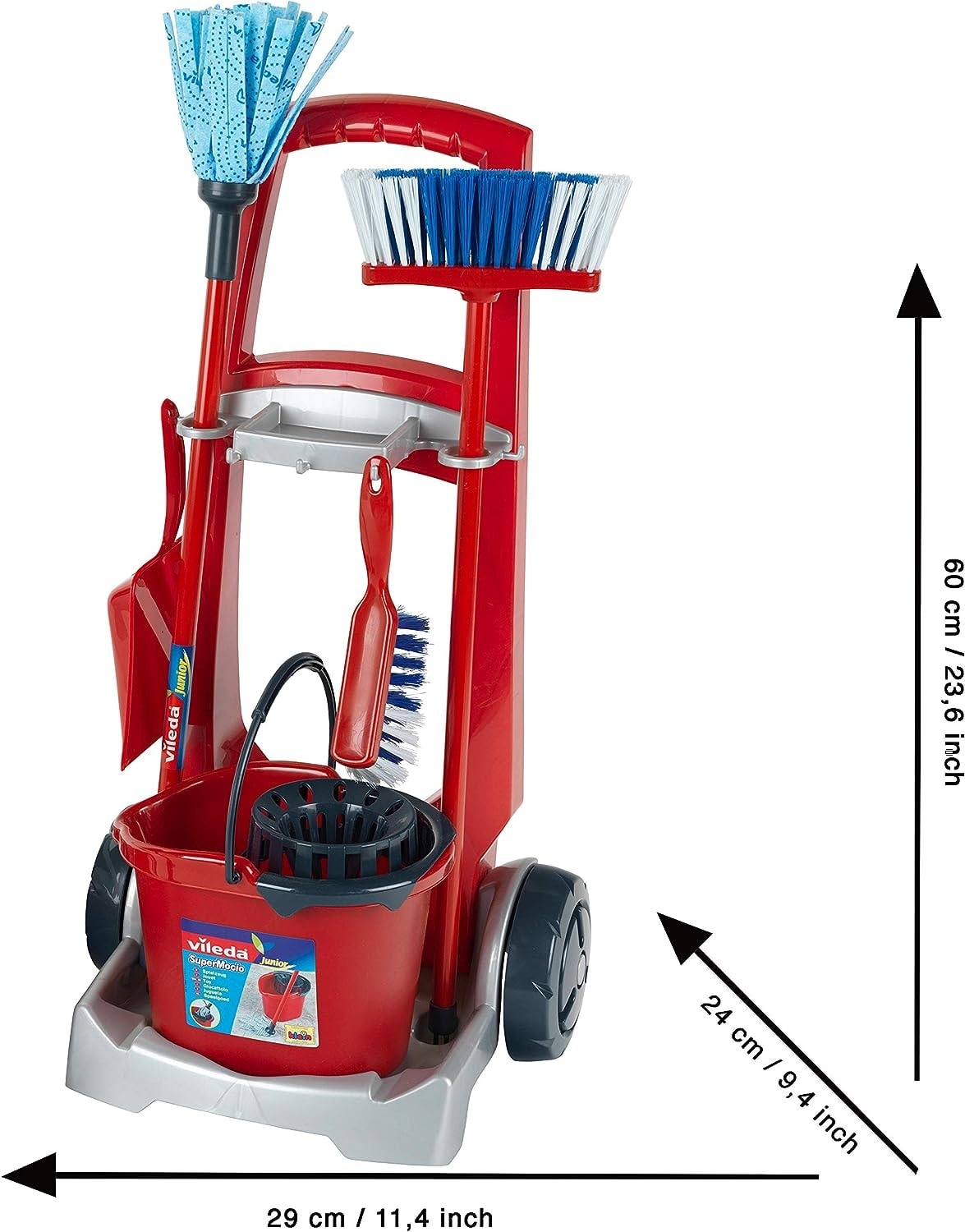 Set carucior pentru menaj si aspirator Vileda