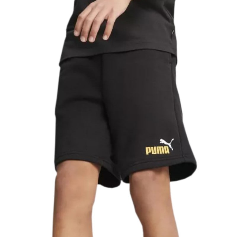 Pantaloni Scurti Puma Essentials Plus 2 JR, Negru, 116