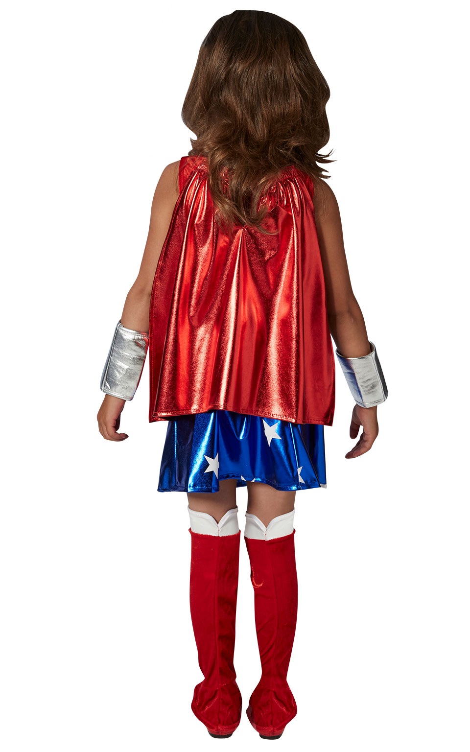 Costum Wonder Woman Deluxe pentru fete 100-110 cm 3-4 ani