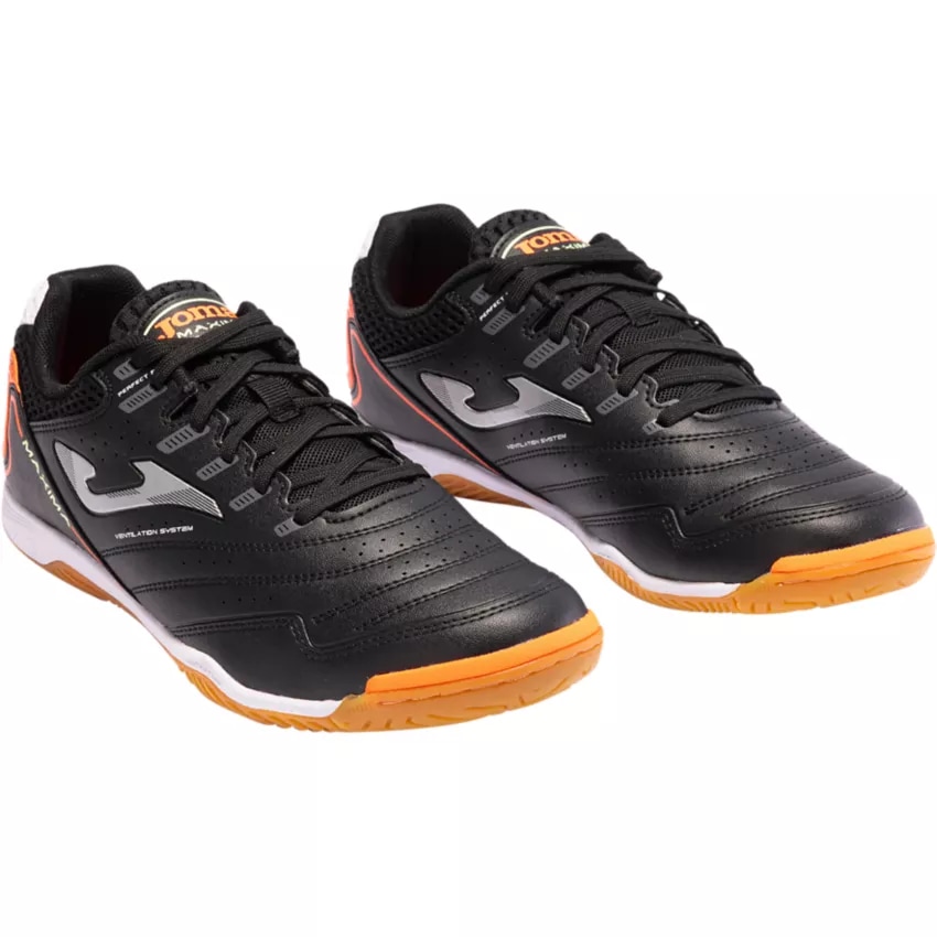 Ghete fotbal barbati JOMA Maxima 2301 IN, negru, 45