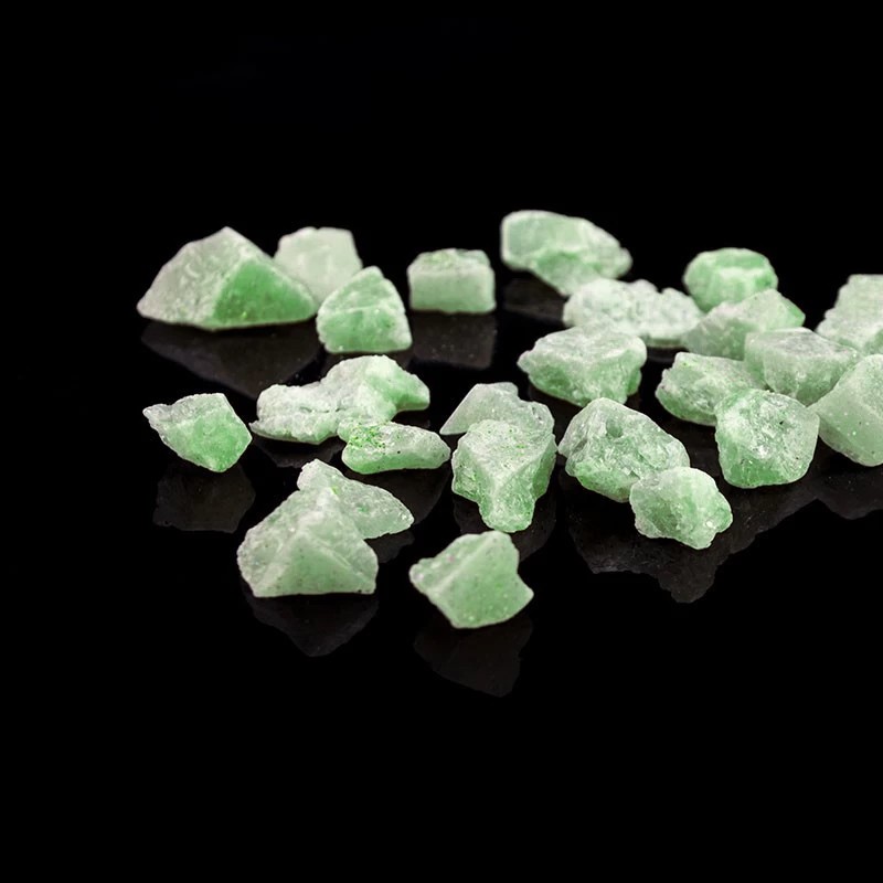 Pietricele fosforescente verzi pentru decor glow, PROCART, granulatie 15-25 mm, 200 g
