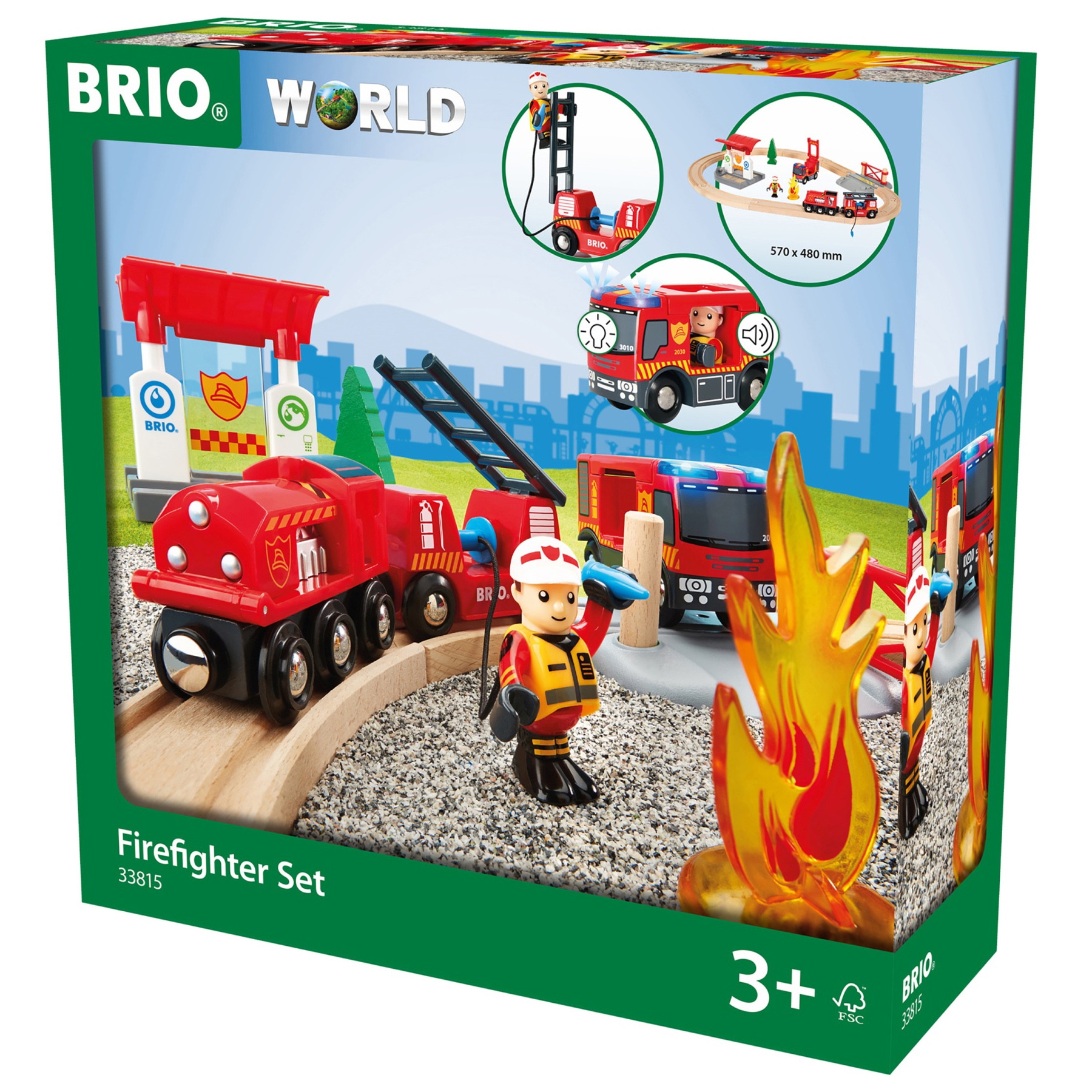 Set de joaca Brio - Pompieri