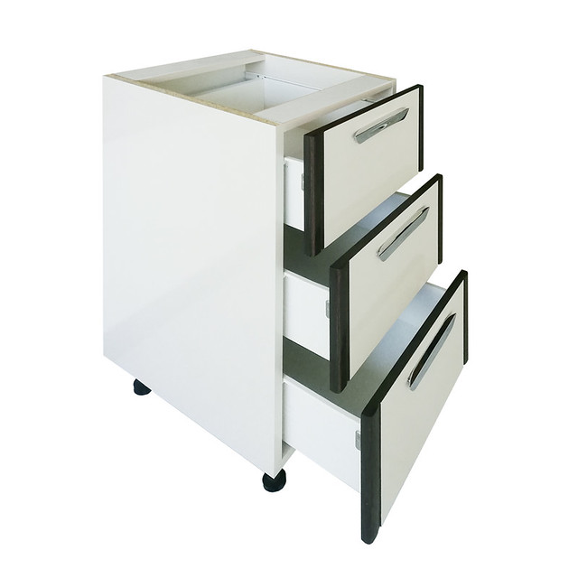 Corp inferior bucatarie Sanremo, PAL, 40 x 82 x 52 cm, bej
