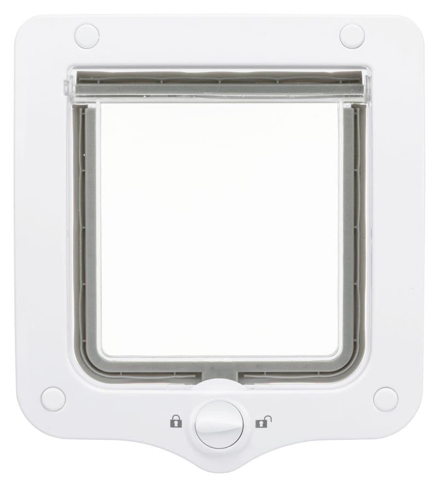 Usa Batanta Pentru Pisici, Trixie 2-Way, 20x22 cm, Alb, 44201