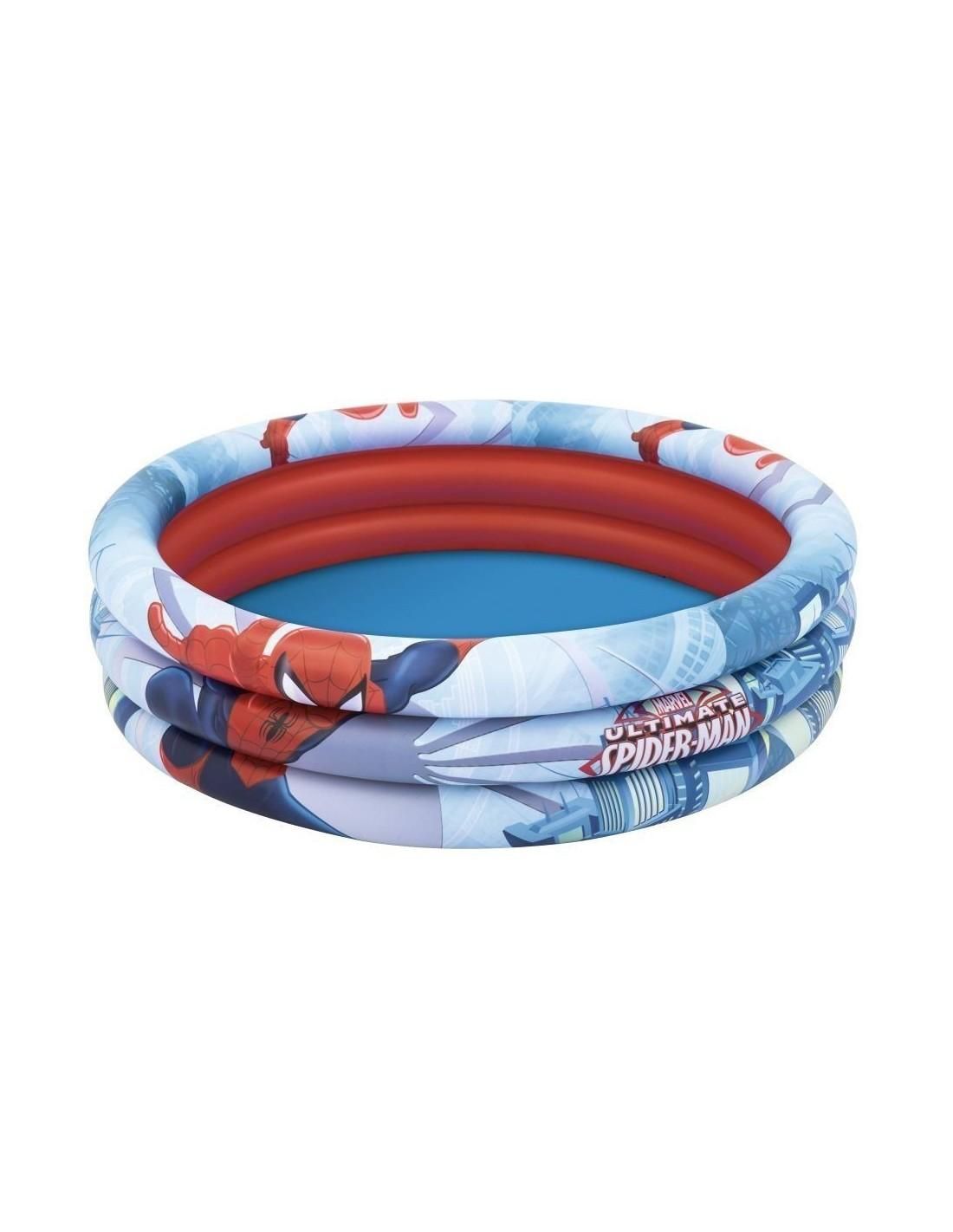 Piscina Spider-Man Gonflabila, Pentru Copii 3 Ani+, Bestway 98018, 122 X 30 Cm, 200 Litri
