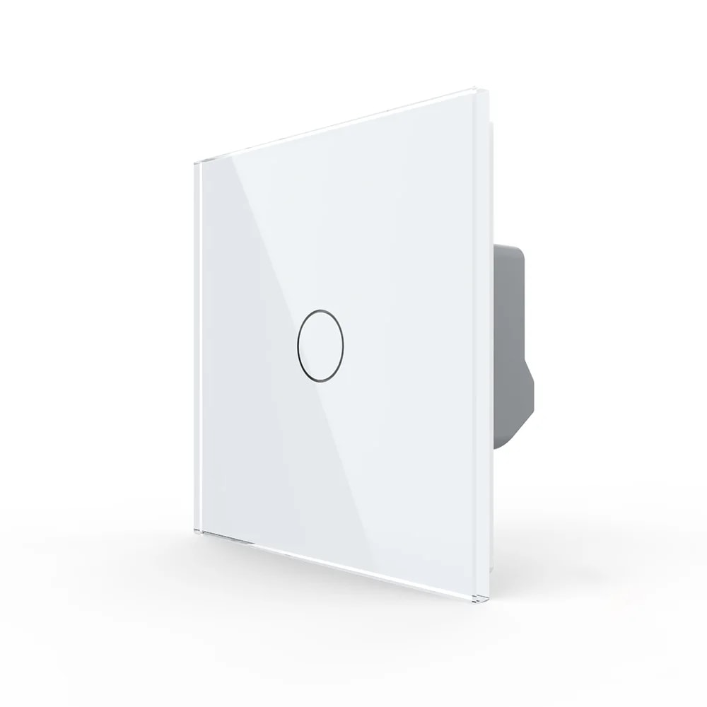 Intrerupator Simplu LIVOLO cu Touch  Serie Noua, Alb