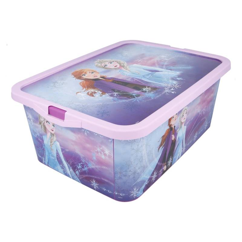 Cutie Depozitare Frozen Elsa & Anna, 13L, Multicolor