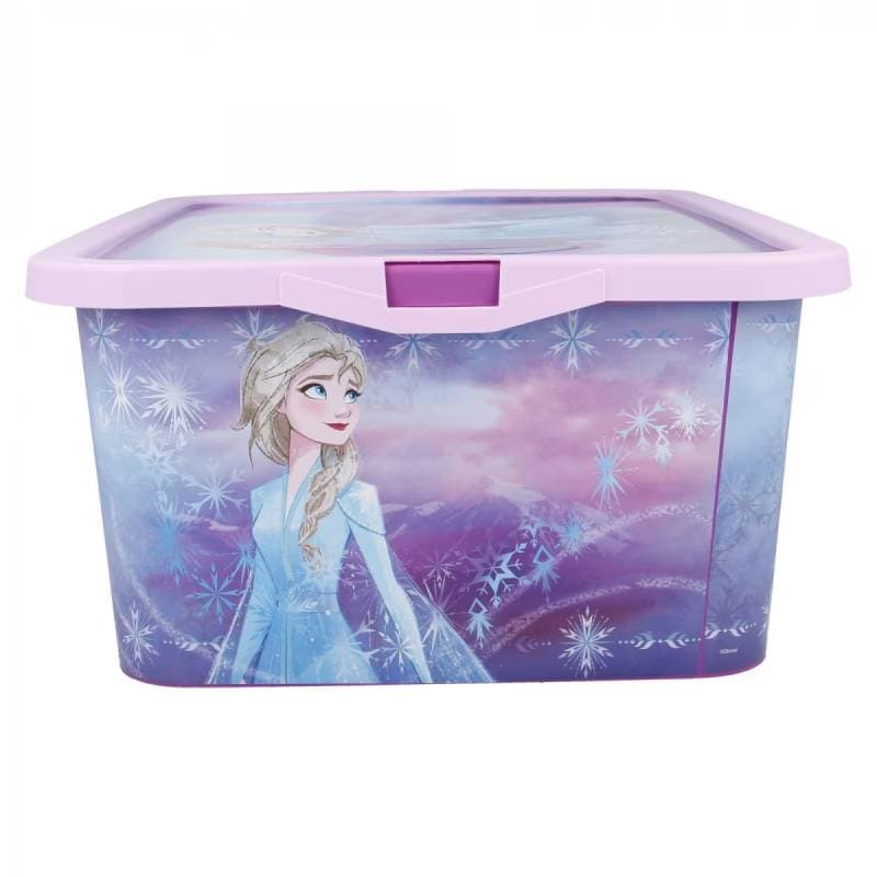 Cutie Depozitare Frozen Elsa & Anna, 13L, Multicolor