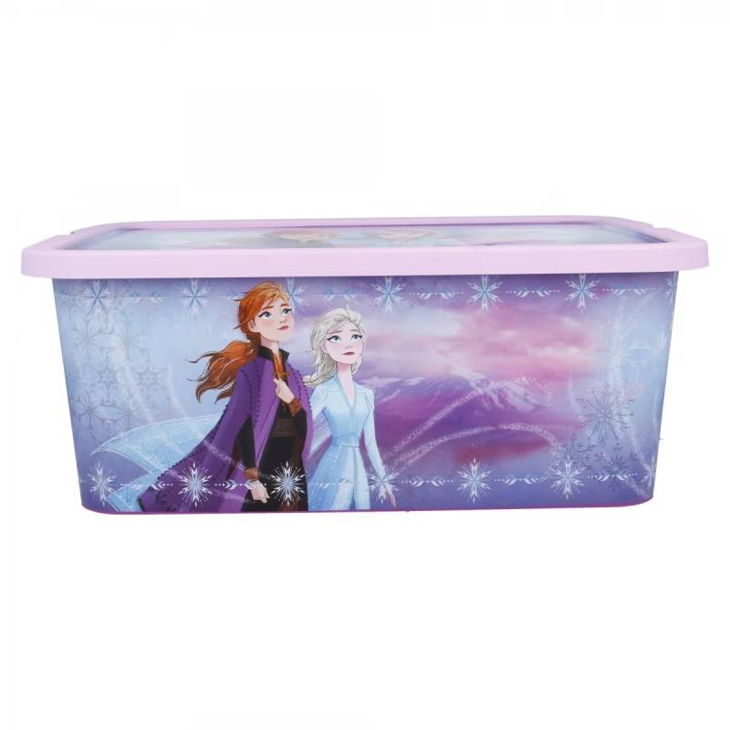 Cutie Depozitare Frozen Elsa & Anna, 13L, Multicolor