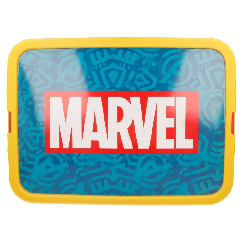 Cutie pentru depozitare, din plastic, cu capac, 23 L, multicolor, 40x27x29 cm, Marvelmania, Avengers