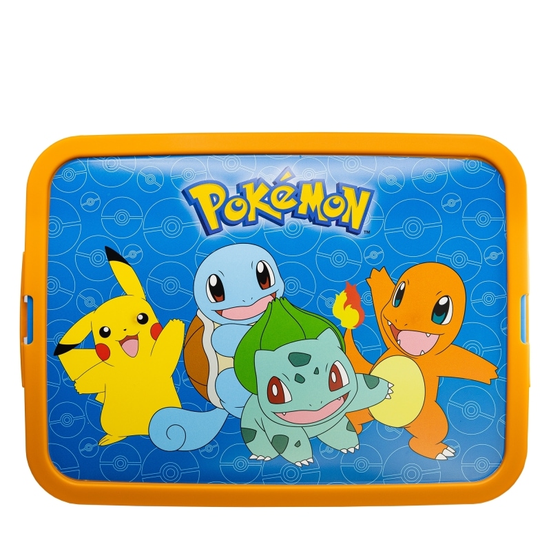 Cutie pentru depozitare, din plastic, cu capac, 23 L, multicolor, 40x27x29 cm, Rock, Pokemon