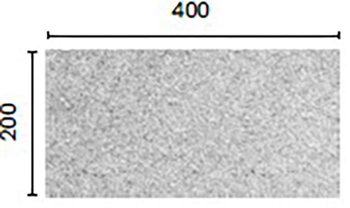 Panou decorativ Flatfelt, 130 x 205 cm, multicolor