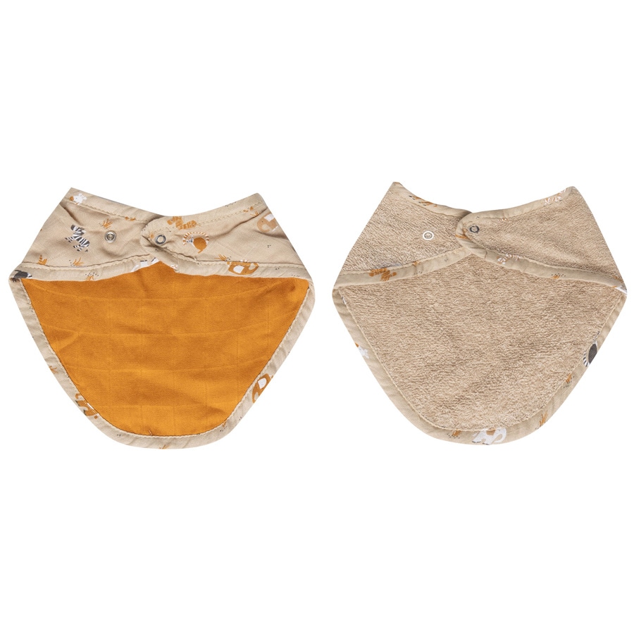 Baveta tip Bandana Bebe-jou Steppe 2ks