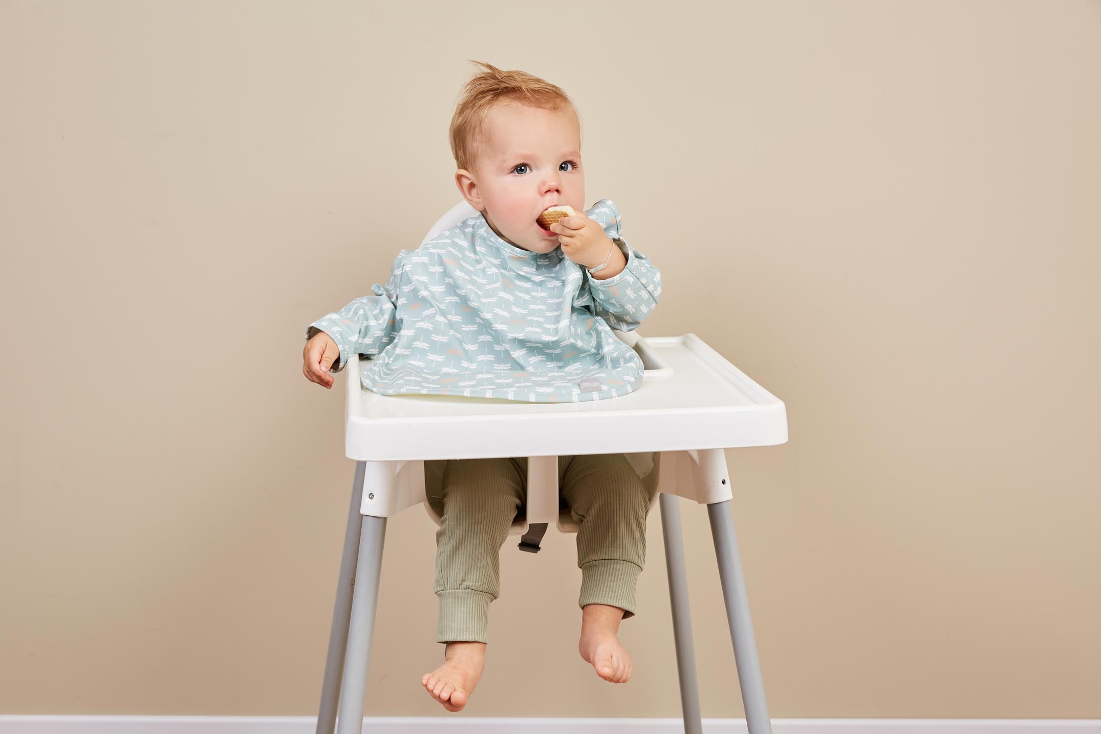Baveta tip Bandana Bebe-jou Blush Baby 2buc