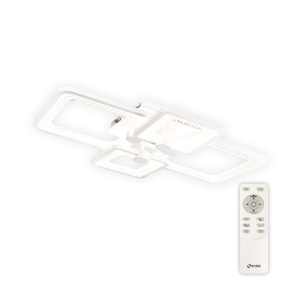 Plafoniera LED Tire, 60W, cu telecomanda, dimabila, CCT, 4400lm