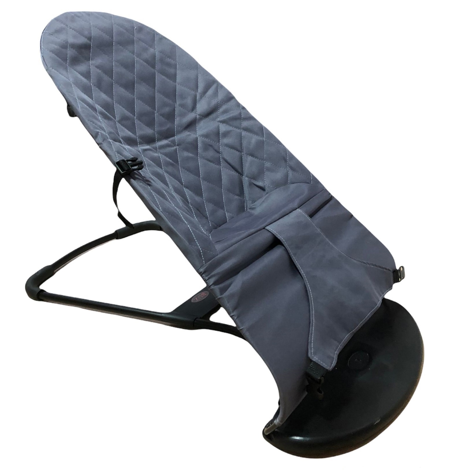 Balansoar bebelus ergonomic cu 5 trepte, gri deschis, buz