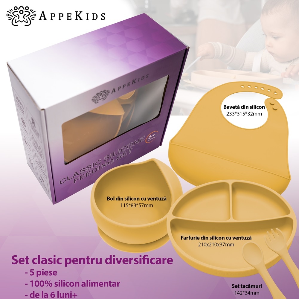 Set Diversificare AppeKids - Classic - Honey