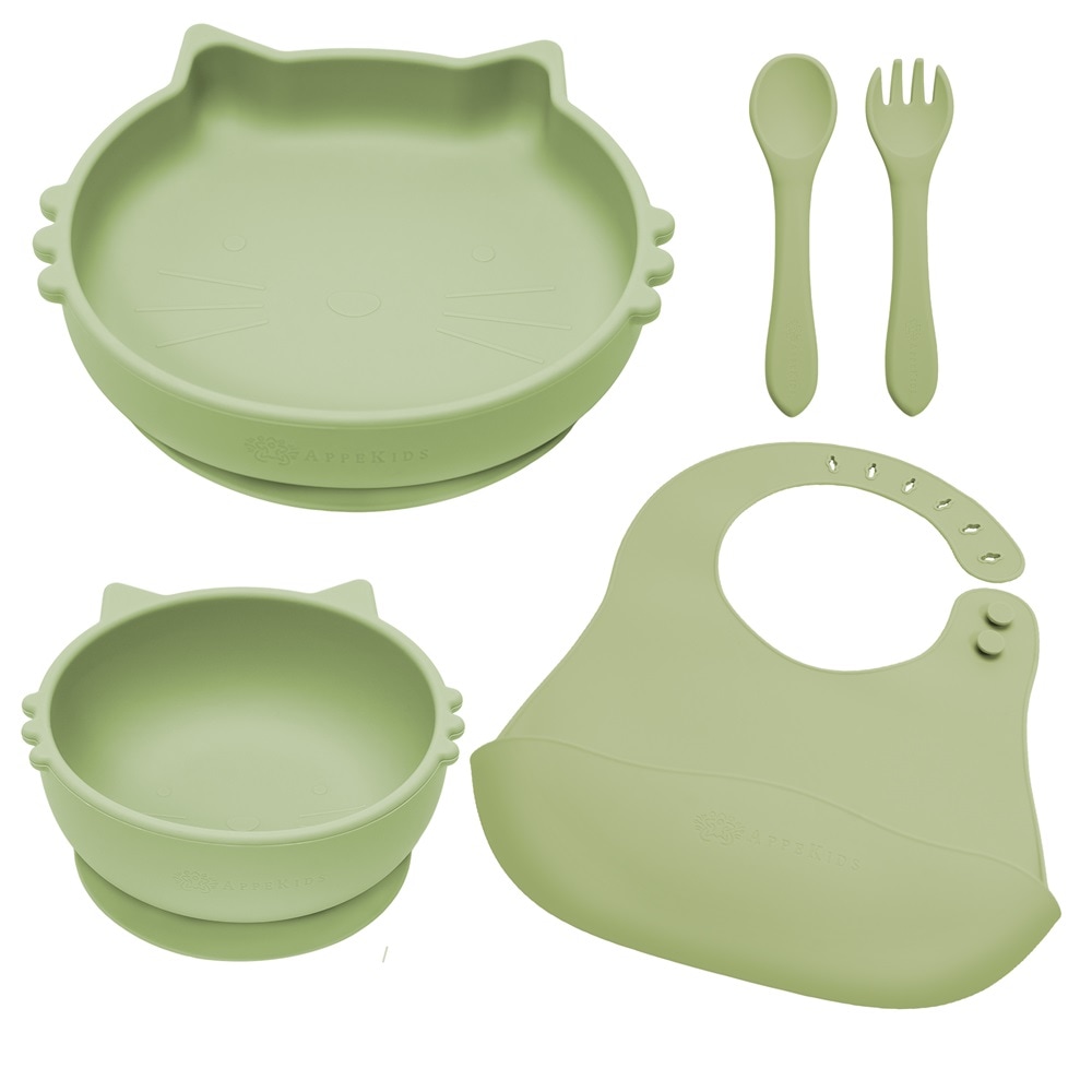 Set Diversificare AppeKids - Kitty - Raw Green