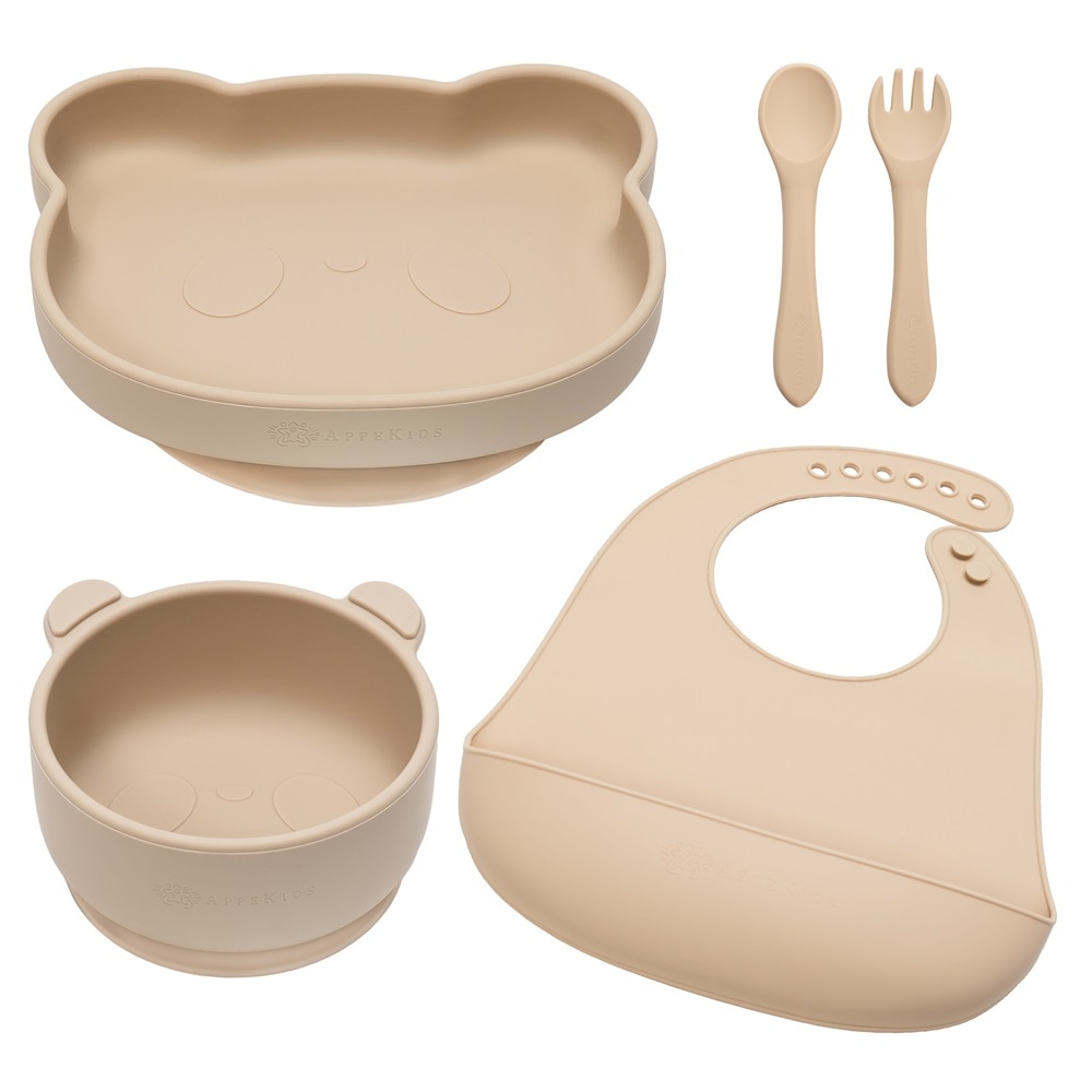 Set Diversificare AppeKids - Panda - Bubble Beige