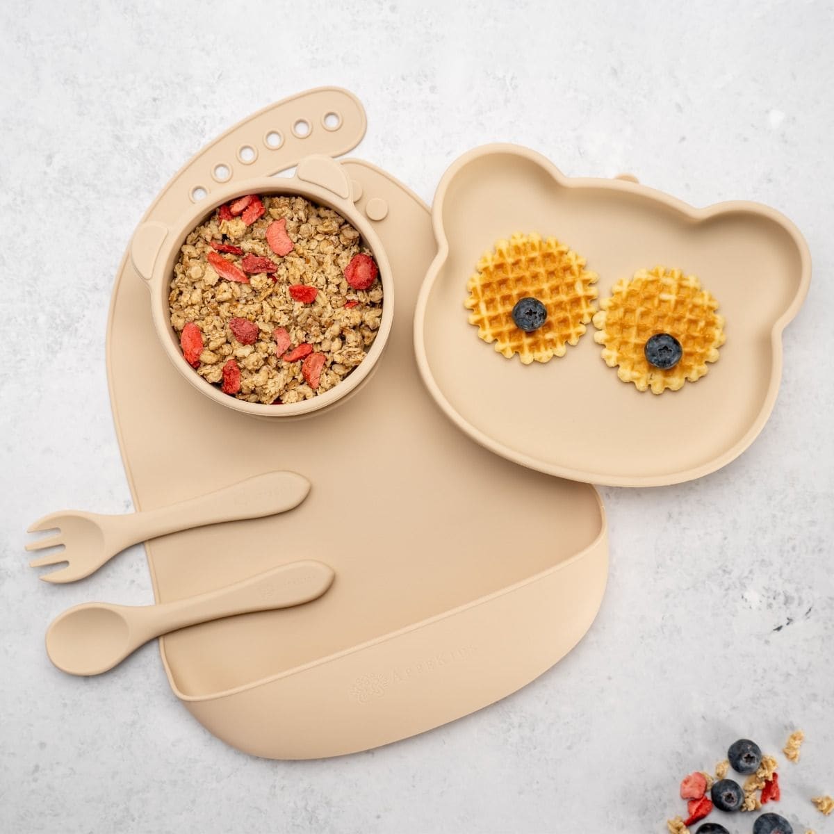 Set Diversificare AppeKids - Panda - Bubble Beige