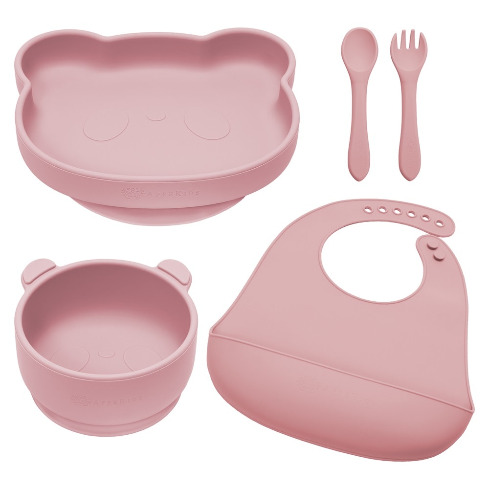 Set Diversificare AppeKids - Panda - Old Rose