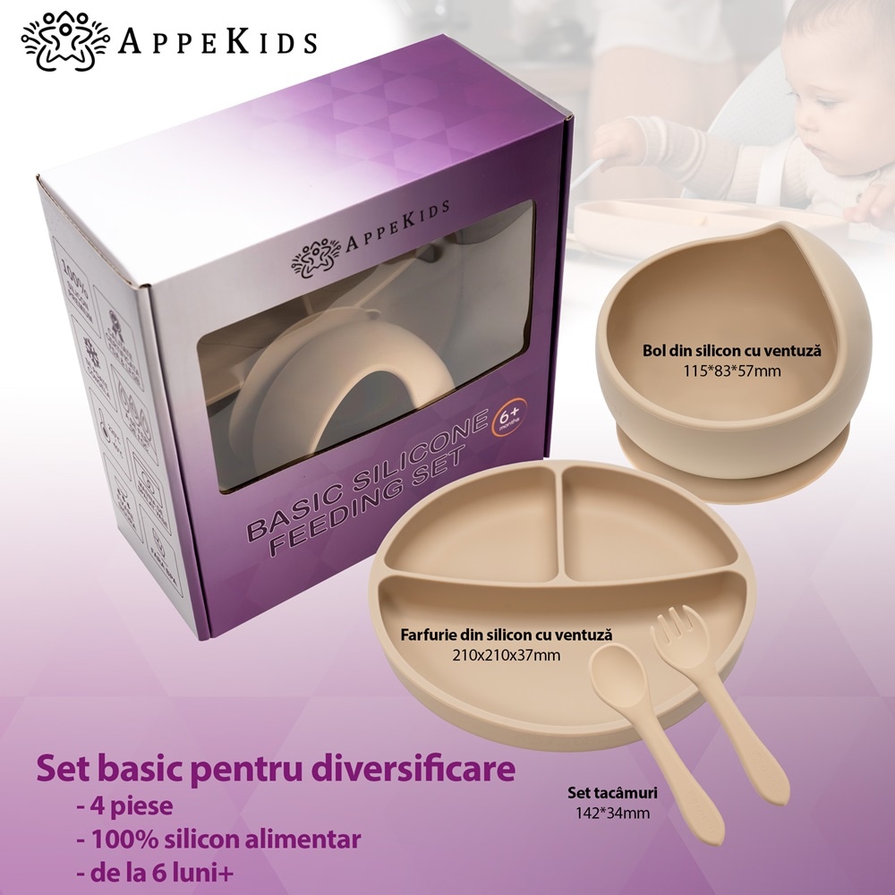 Set Diversificare AppeKids - Basic - Bubble Beige